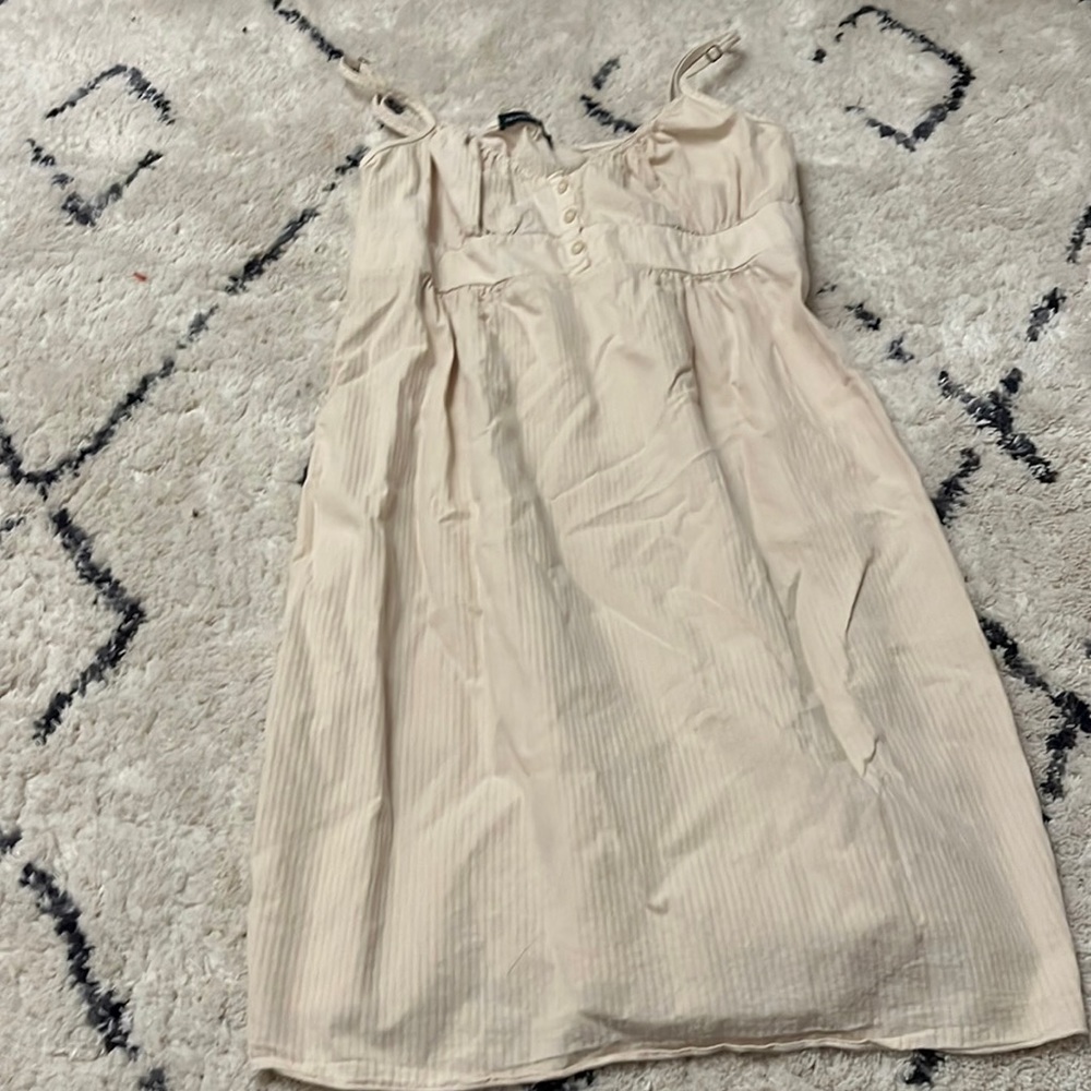 Beige Brandy Melville Mini Dress